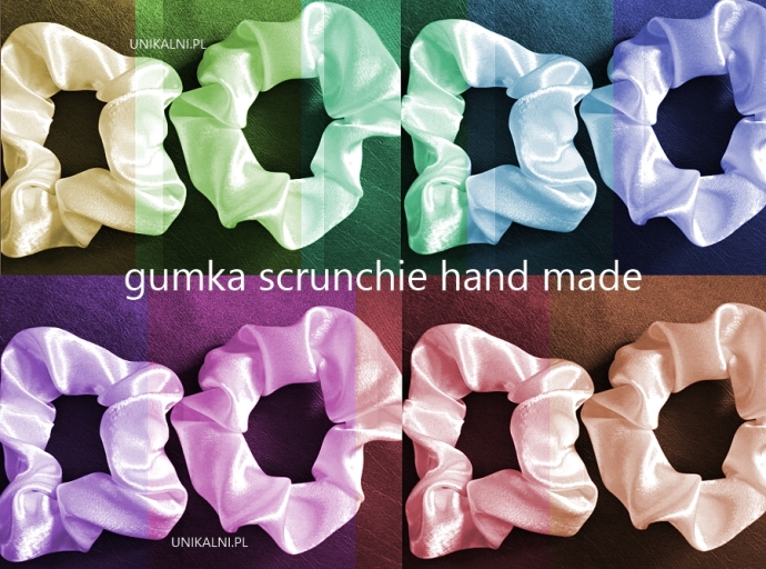 Gumka scrunchie hand made
